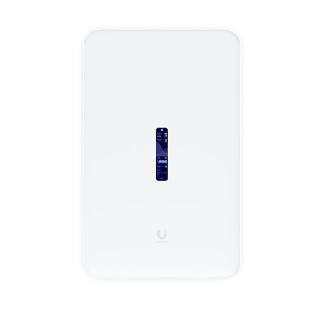 Ubiquiti UniFi Dream Wall, Wall-mountable UniFi Cloud Gateway, Built-in WiFi 6 Access Point, PoE Switching, UniFi OS Console, 3.5+ Gbps