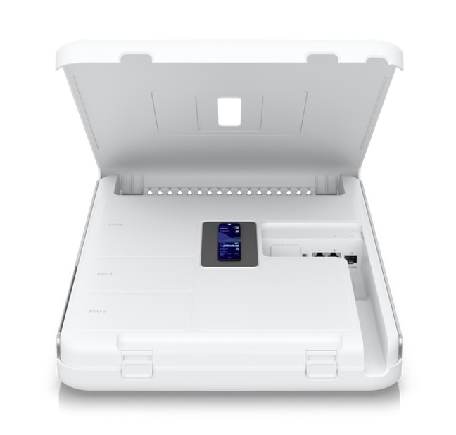 Ubiquiti UniFi Dream Wall, Wall-mountable UniFi Cloud Gateway, Built-in WiFi 6 Access Point, PoE Switching, UniFi OS Console, 3.5+ Gbps - Image 3