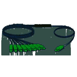 Ubiquiti UFiber Gigabit Passive Optical Network Splitter 1:8,  For Use With UFiber OLT Solutions, Terminated With SC/APC Connector,