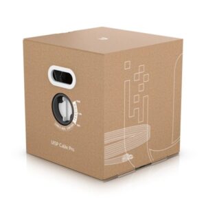 Ubiquiti UISP Cable Pro, Industrial-grade Outdoor Cable, 305m, Carrier-Class Shielded, Integrated ESD Drain Wire, Replaces TC-PRO