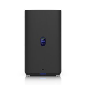 Ubiquiti UNAS 4, Black, UniFi Network Attached Storage(4) 2.5/3.5'HDD Bays, (2)M.2NVMe SSD, 2.5GbE Networking, USB-C Conn, PoE+++ Adapter Compact