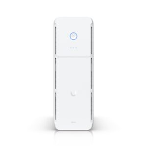 Ubiquiti UniFi UPS Tower, UniFi 1kVA Uninterruptible Power Supply,10 outlets, Swappable Battery, 108Wh, (300W) Runtime 7 minutes, UniFi Alarm Ready