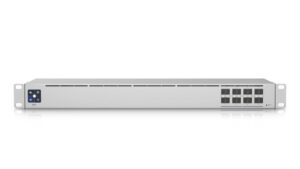 Ubiquiti UniFi USW-Aggregation, 8-port 10G SFP+ Aggregation Switch, Layer 2 Switch, Fanless, 1U Rackmount,