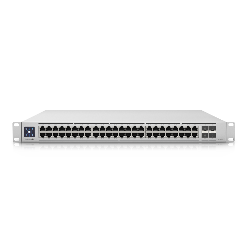 Ubiquiti Switch Enterprise 48-port PoE+ 48x2.5GbE Ports, For Wi-Fi 6 AP, 4x 10g SFP+ Ports For Uplinks, Managed Layer 3 Switch (720W), - Image 2