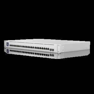 Ubiquiti Switch Enterprise 24-port Switch 24x10GbE Ports, 2x 25G SFP28 Ports For Uplinks, Managed Layer 3 Switch,
