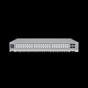 Ubiquiti UniFi Network, Switch, 48-Port,  POE 720W, (16) 2.5 GbE ports, 8 PoE+, 8 PoE++, (4) 10G SFP+ Ports,  Layer3,  Rack Mount,