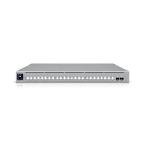 Ubiquiti Pro XG 24, Professional-grade, 24-port Layer 3, Etherlighting Switch , (16) 10 GbE, (8) 2.5 GbE, (2) 25G SFP28 ports, DC Power Backup Ready