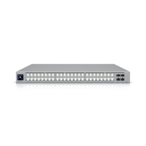 Ubiquiti Pro XG 48, Professional-grade, 48-port Layer 3 Etherlighting Switch, (32) 10 GbE, (16) 2.5 GbE, (4) 25G SFP28 Ports, DC Power Backup Ready