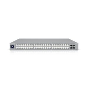 Ubiquiti Pro XG 48 PoE, Professional-grade, 48-port Layer 3 Etherlighting, PoE+++ Switch, (32) 10 GbE, (16) 2.5 GbE PoE, (4) 25G SFP28 Ports