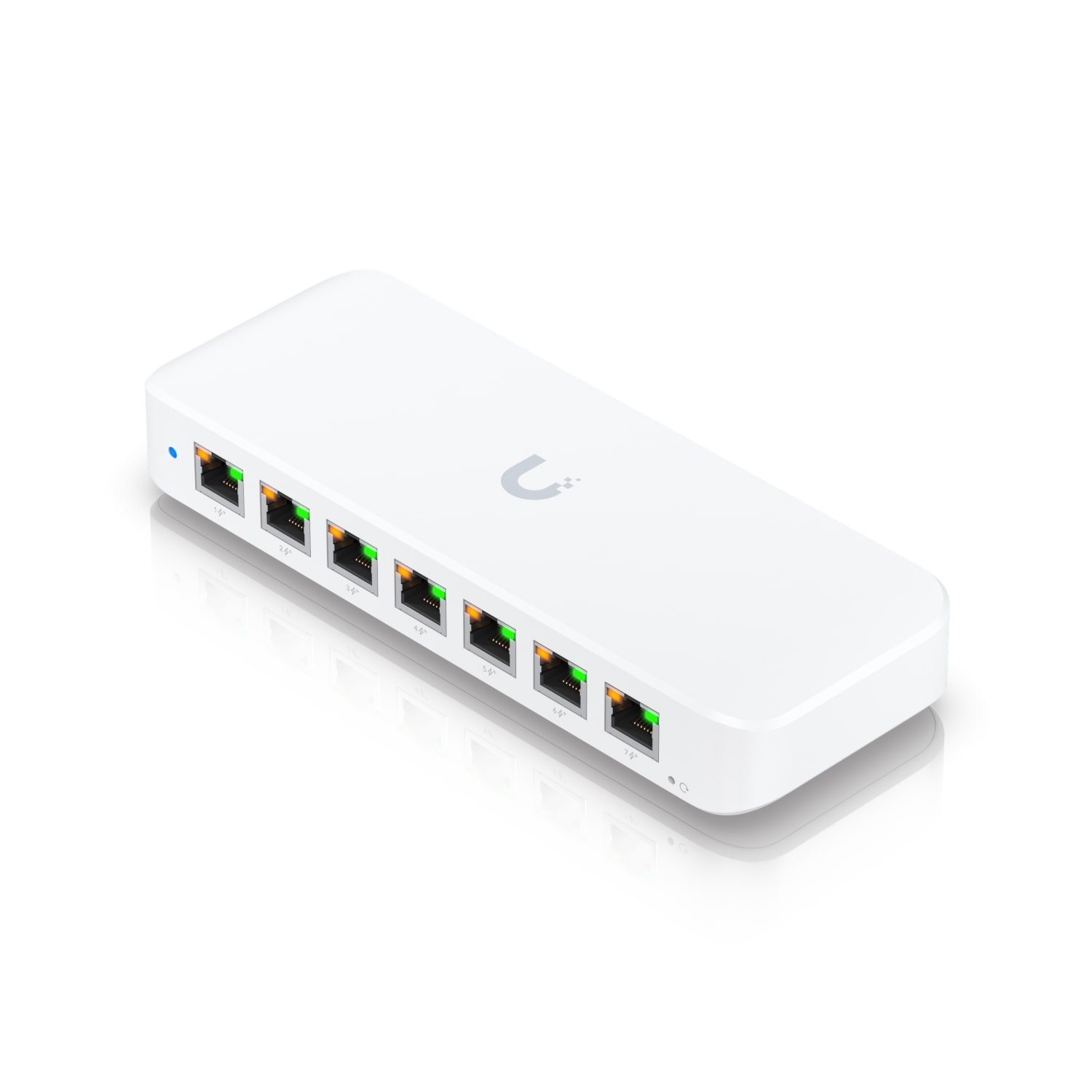 Ubiquiti Ultra 42W, Compact Layer 2, 8-port GbE PoE Switch, Versatile Mounting Options, 7 PoE/PoE+ No Power Supply, PoE++ Input, - Image 2