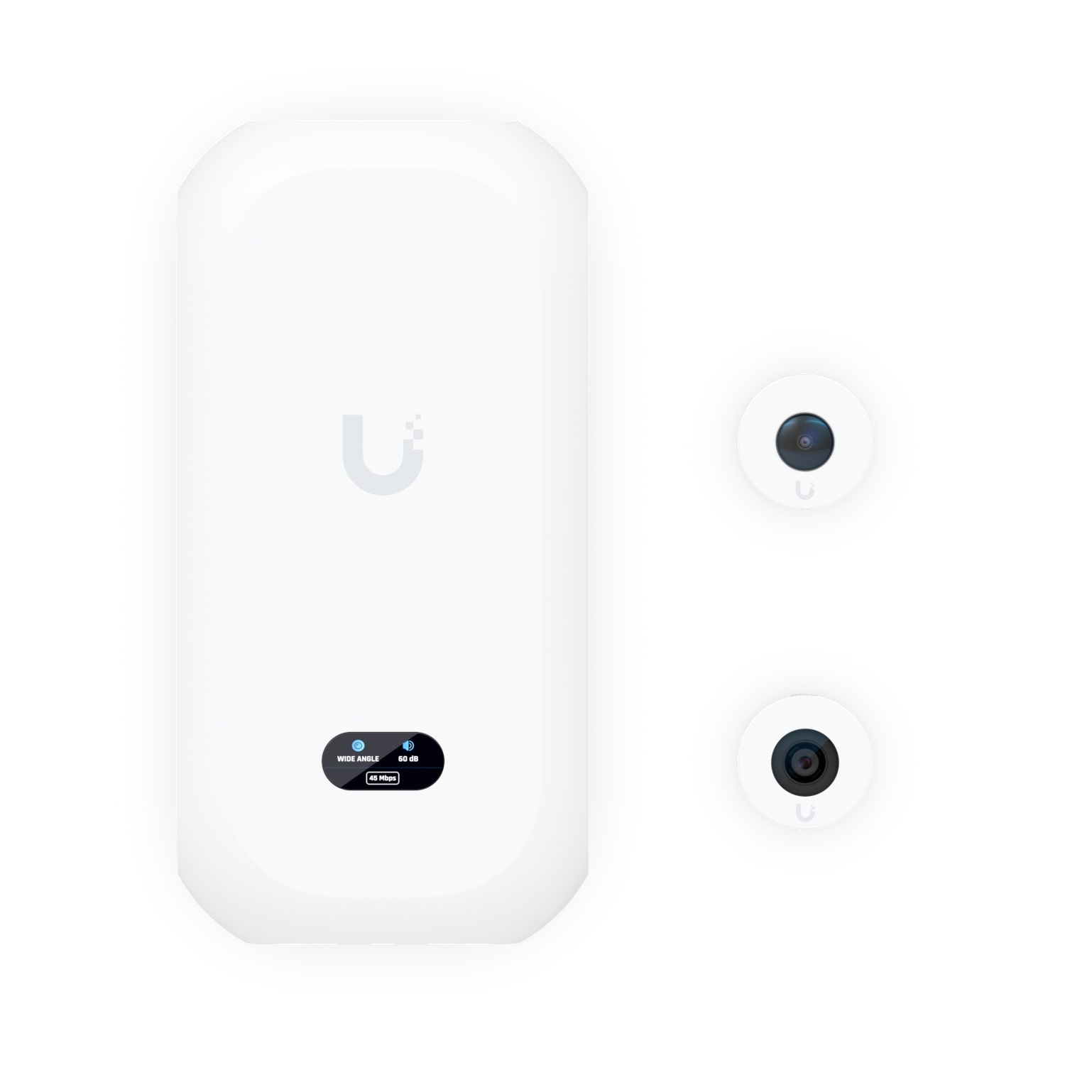 Ubiquiti Camera 8MP Wide Angle Lens (97.5˚ H), 12MP Fisheye 360˚ Lens, Colour LCM Display For Device Status Monitoring - Image 2