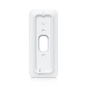 Ubiquiti G4 Doorbell Pro PoE Gang Box Mount, White,Secure, Flat/ 25° Angled Wedge Angled Mounting Plate, Compatible NHU-UVC-G4-DBELL-POE