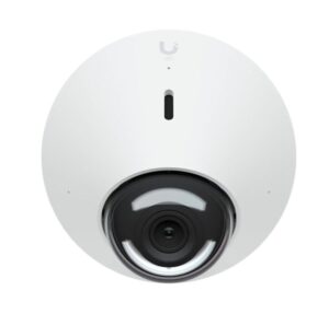 Ubiquit UniFi Protect Cam Dome Camera G5, 2K HD PoE Ceiling Camera, Polycarbonate Housing, Partial Outdoor Capable, Vandal resistant