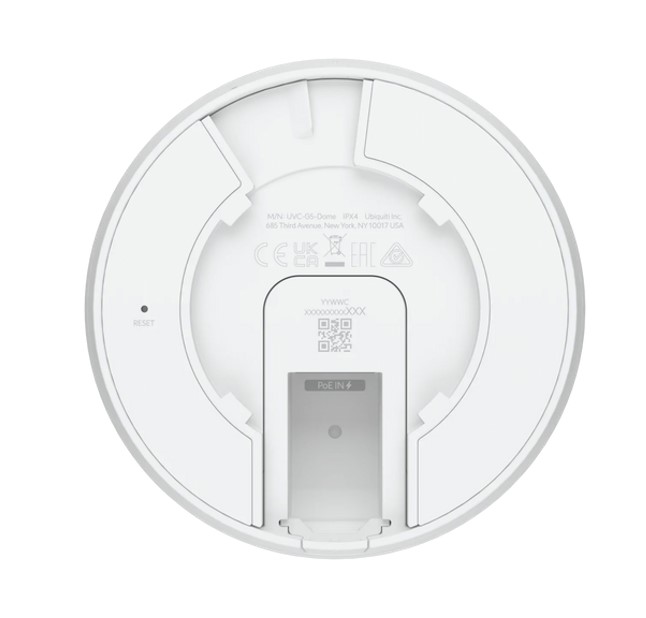Ubiquit UniFi Protect Cam Dome Camera G5, 2K HD PoE Ceiling Camera, Polycarbonate Housing, Partial Outdoor Capable, Vandal resistant - Image 4