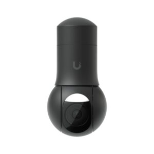 Ubiquiti UniFi Protect G5 PTZ Camera, Black, Compact, Weatherproof 2K HD, IP66, Remote Pan-tilt-zoom Control, Automatic Person Tracking.