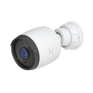 Ubiquiti G6 Bullet White, All-weather 4K PoE Camera,With a 1/1.8' 8MP Image Sensor,Multi-TOPs AI Engine,Long-range IR Night Vision 30 m,IP66,
