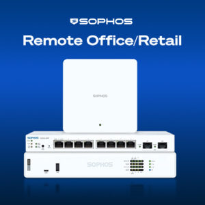 Sophos Network-in-a-Box Bundle for Remote Office / Retail with XGS108, 8-Port Switch, Switch Support, AP6 420, AP support,3 yr Xstream Protection