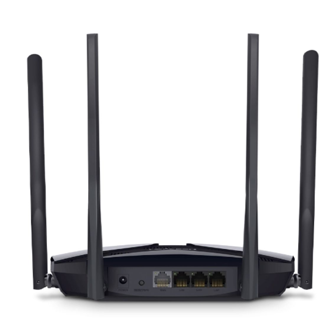 Mercusys MR80X AX3000 Dual-Band Wi-Fi 6 Router, Up to 3 Gbps ,MU-MIMO, OFDMA,WPA3 - Image 2