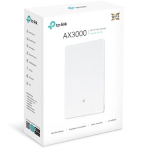 TP-Link Archer Air R5 AX3000 Dual-Band Wi-Fi 6 Air Router, 574Mbps @2.4 GHz + 2402Mbps @5GHz, 8mm Ultra-thin Shell, Multiple Installation Design