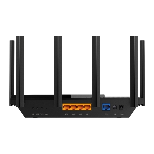 TP-Link Archer AXE75 AXE5400 Tri-Band Gigabit Wi-Fi 6E Router, 574 Mbps at 2.4 GHz + 2402 Mbps at 5 GHz + 2402 Mbps at 6 GHz - Image 3