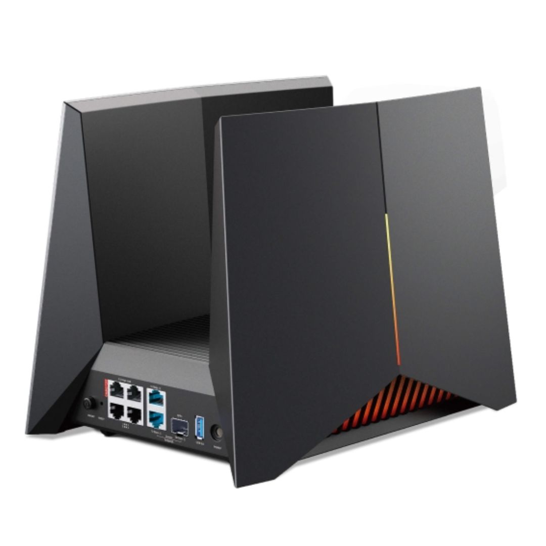 TP-Link Archer GE800 BE19000 Tri-Band Wi-Fi 7 Gaming Router (WIFI7) 1376 Mbps at 2.4 GHz + 5760 Mbps at 5 GHz + 11520 Mbps at 6 GHz, 8× Internal Anten - Image 3