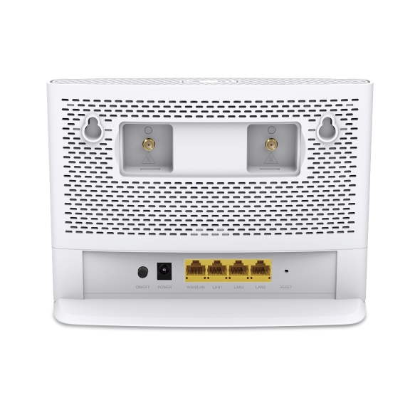 TP-Link Archer MX700 4G+ AX1500 Dual Band Wi-Fi LTE Router with Cat6 300 Mbps 4G+, AX1500 dual-band, nano SIM, 1×WAN/LAN + 3×LAN, and external antenna - Image 4