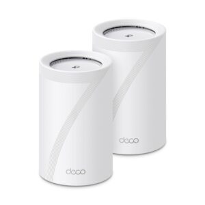 TP-Link Deco BE68 BEBE 14000 Tri-Band Whole Home Mesh Wi-Fi 7 System(2-pack) BE14000, Wi-Fi 7, Tri-Band 6/5/2.4GHz, AI Mesh, 8 antennas, 10G+2.5G LAN