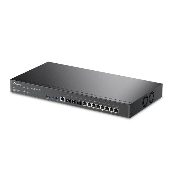 TP-Link ER8411 Omada VPN Router with 10G Ports , 1× 10G SFP+ WAN Port, 1× 10G SFP+ WAN/LAN Port,1× Gigabit SFP WAN/LAN Port, 8× Gigabit RJ45 WAN/LAN P - Image 2