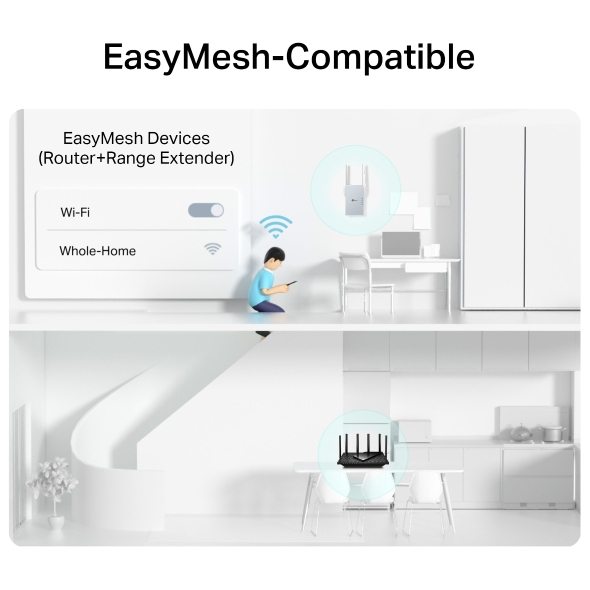 TP-Link RE515X AX1500 Wi-Fi Range Extender - Image 4