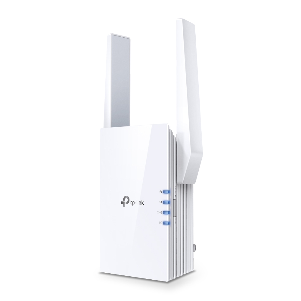 TP-Link RE705X AX3000 Mesh WiFi 6 Extender 574Mbps@2.4GHz 2402Mbps@5GHz, 1x Gigabit Ethernet Port, 2x External Antennas - Image 2