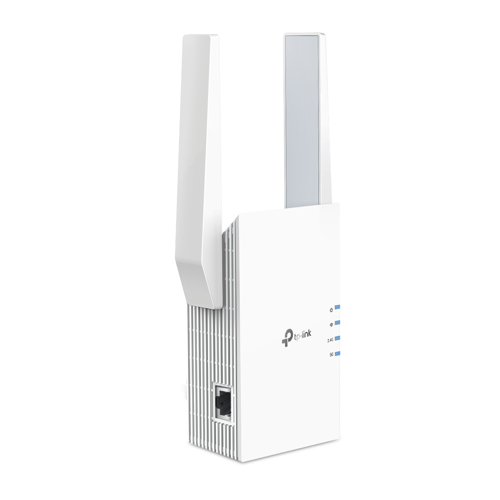 TP-Link RE705X AX3000 Mesh WiFi 6 Extender 574Mbps@2.4GHz 2402Mbps@5GHz, 1x Gigabit Ethernet Port, 2x External Antennas - Image 4