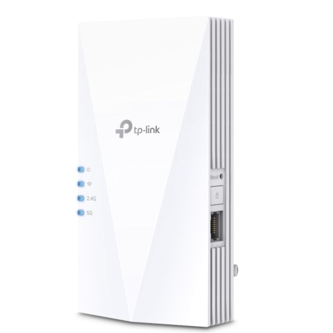 TP-Link RE815XE AXE5400 Mesh Wi-Fi 6E Range Extender 574Mbps @2.4 GHz, 2402Mbps @5 GHz, 1 Gigabit Ethernet Port, 4 External Antennas - Image 2