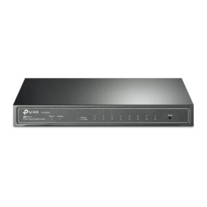 TP-Link SG2008 JetStream 8-Port Gigabit Smart Switch PORT: 8× Gigabit RJ45 Ports: Desktop Steel Case, Static Routing,Omada