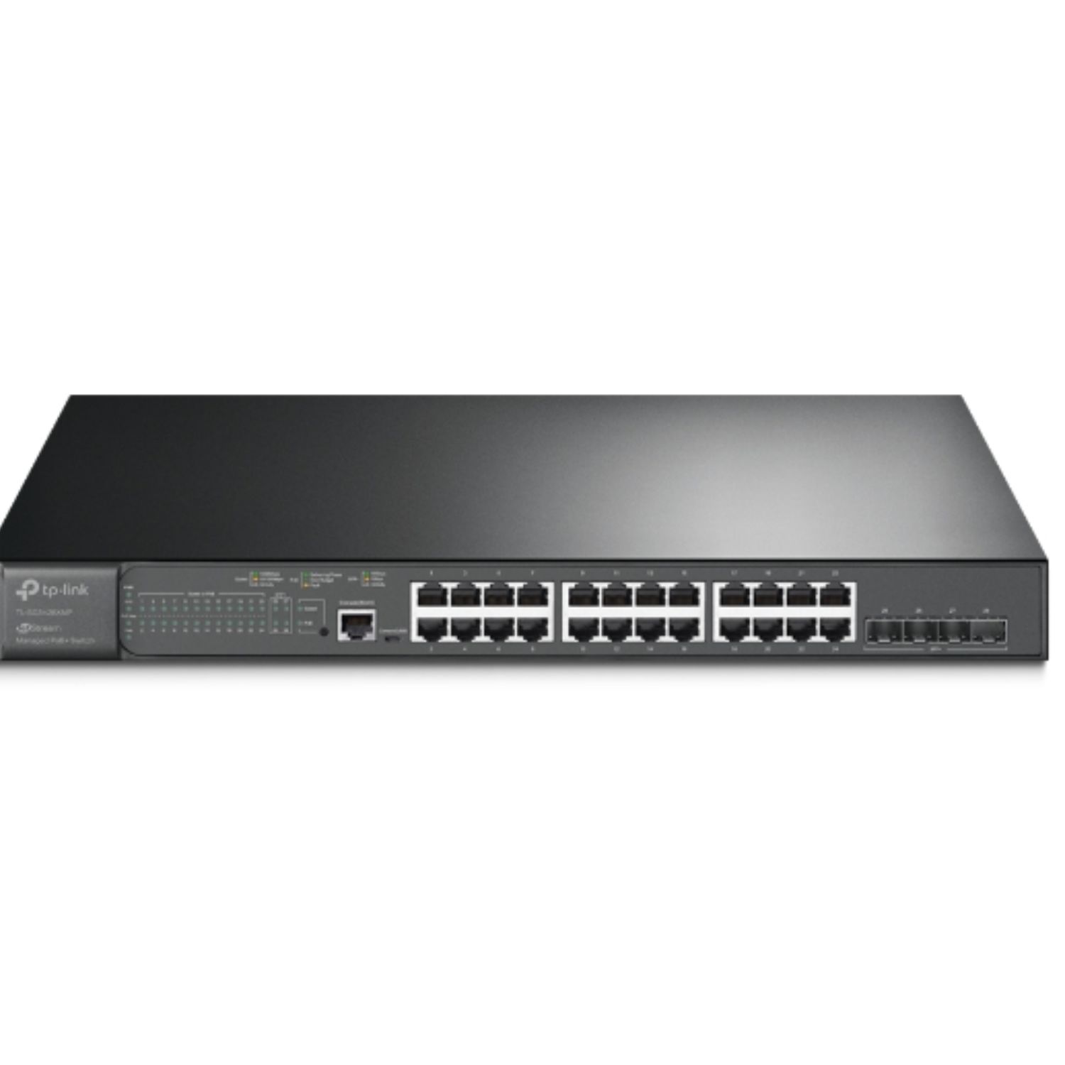 TP-Link SG3428XMP Omada 24-Port PoE+ Gigabit L2+ Managed Switch with 4 10GE SFP+ Slots , Integration with Omada SDN Controller,Static Routing, OAM, DD - Image 2