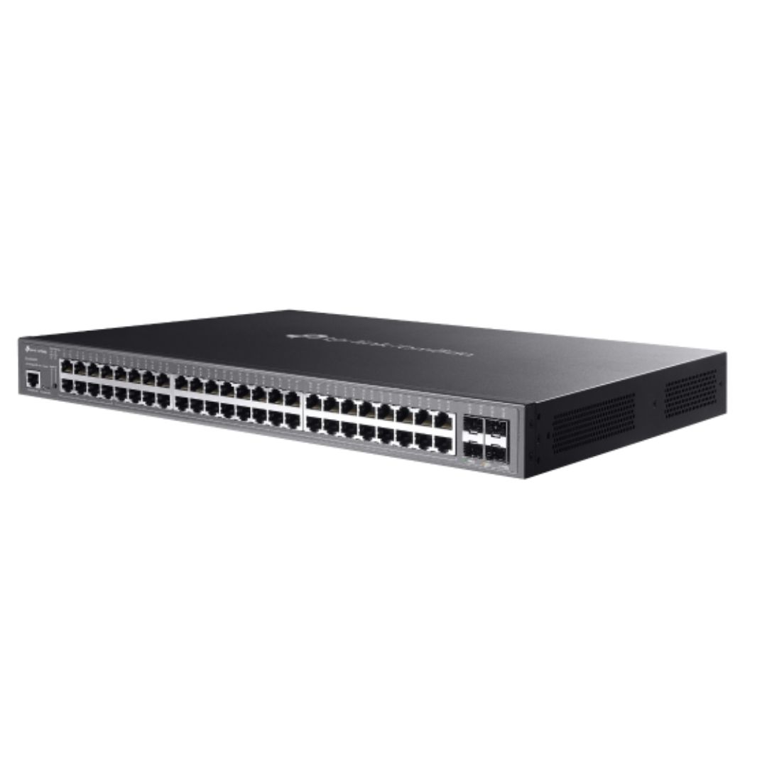 TP-Link SG3452XMPP Omada 48-Port Gigabit and 4-Port 10GE SFP+ L2+ Managed Switch with 40-Port PoE+ & 8-Port PoE++ - Image 3