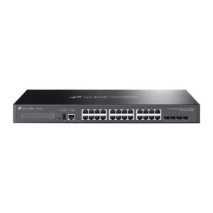TP-Link SG5428X Omada 24-Port Gigabit Stackable Lite L3 Managed Switch with 4× 10G Slots