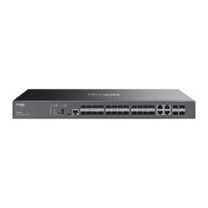 TP-Link SG5428XF Omada Campus 24-Port SFP Stackable Lite L3 Managed Switch with 4× 10G Slots