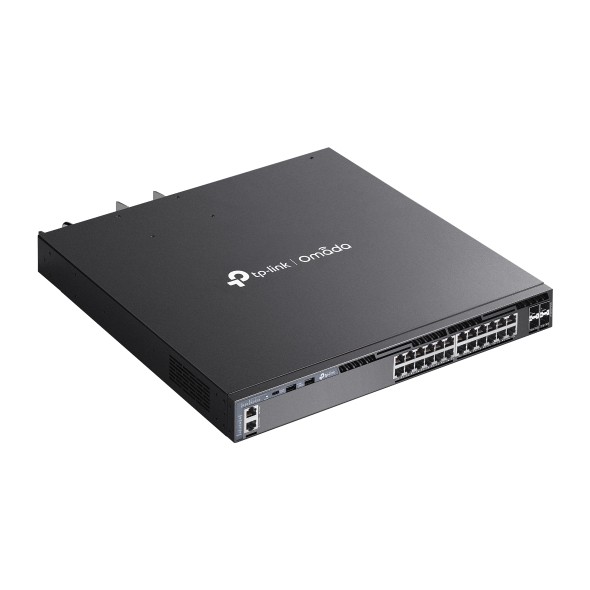 TP-Link SG6428XHP Omada 24-Port Gigabit Stackable L3 Managed PoE+ Switch with 4 10G Slots, Omada 24-PortGigabit Stackable L3 Managed PoE+ Switch with - Image 4