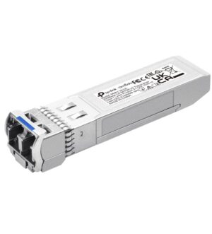 TP-Link SM6110-LR Omada 25GBase-LR SFP28 LC Transceiver, Compatible with switches with 25G ports like SX6632YF; and 10G ports like SG3428X and SG3452X