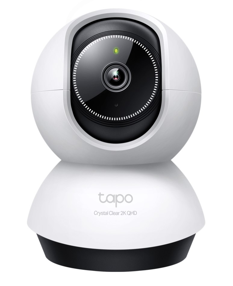 TP-Link TC72 Pan/Tilt AI Home Security Wi-Fi Camera, 2K 4MP QHD, Two-Way Audio, Sound and Light Alarm, Smart AI Detection