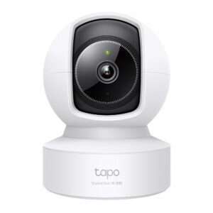 TP-Link Tapo C222 Tapo Pan Tilt Wi-Fi Camera, H.264, 1080P, 2-Way Audio, Motion Detect, Night Vision, 2 Years Warranty
