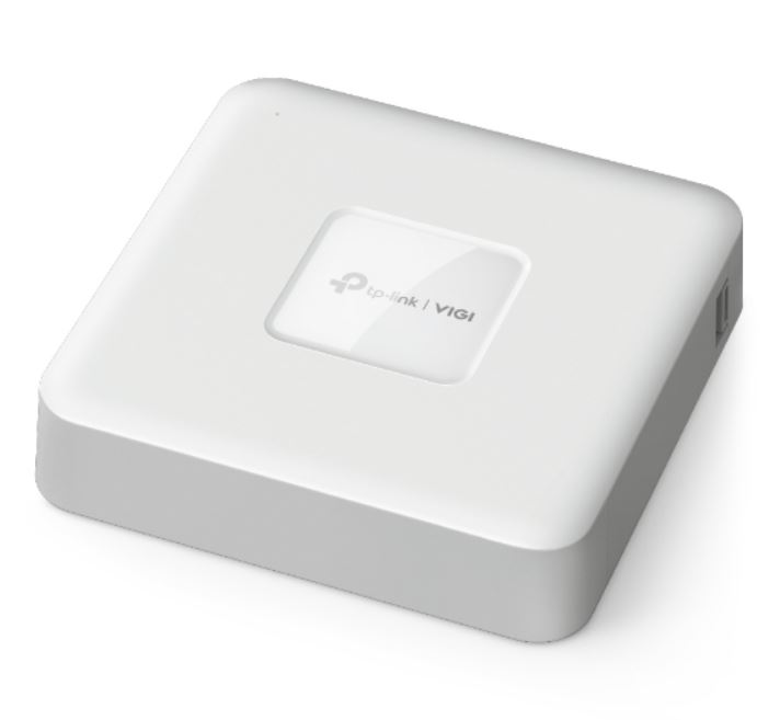 TP-Link VIGI NVR1104H-4P 4 Channel PoE+ Network Video Recorder, 24/7 Continuous Recording, 4K HDMI Video Output & 16MP Decoding (HDD Not Included) - Image 2