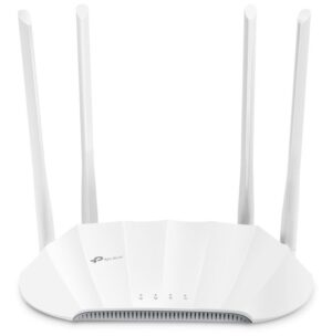 TP-Link TL-WA1801 AX1800 Gigabit Wi-Fi 6 Access Point,  574 Mbps at 2.4 GHz + 1201 Mbps at 5 GHz, 4× Fixed Antennas, 1× Gigabit Port, 1024-QAM