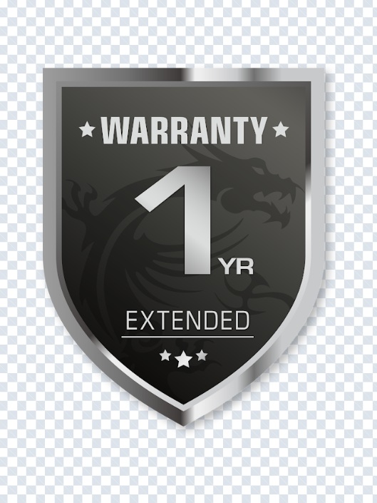 MSI 1YR Warranty Extension Laptops Whole Series Range (LS)
