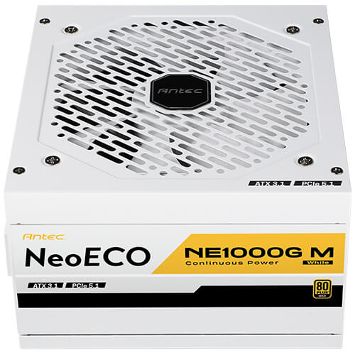 Antec NE 1000w 80+ Gold, Fully-Modular, ATX 3.0, PCIe 5.0, 120mm Silent Fan, Japanese Caps, ATX Power Supply, PSU,10 Years Warranty - Image 4