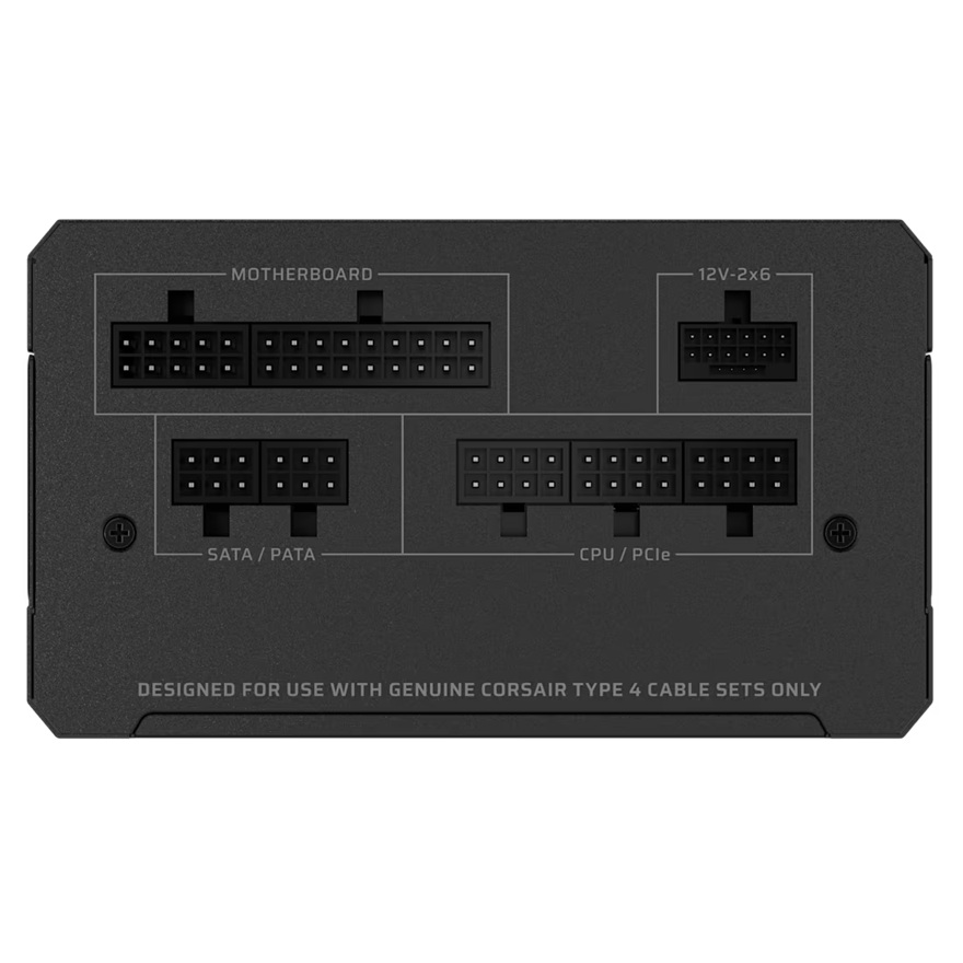 Corsair RMe Series RM750e Fully Modular Low-Noise ATX Power Supply (AU), Cybenetics Gold, ATX12V 3.1, 2x PATA, 2x EPS, 6x SATA, 3x PCIe - Image 4