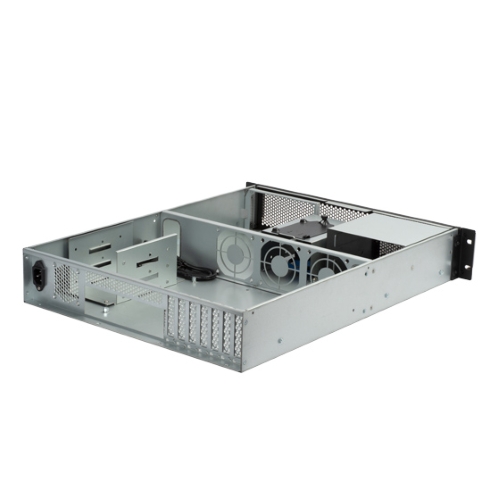 SilverStone RM23-502 2U dual 5.25' drive bay ATX rackmount industrial storage server chassis with USB 3.1 Gen1 interface - Image 3