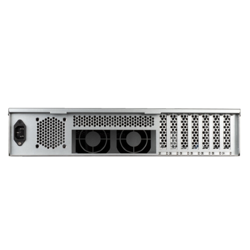 SilverStone RM23-502 2U dual 5.25' drive bay ATX rackmount industrial storage server chassis with USB 3.1 Gen1 interface - Image 4