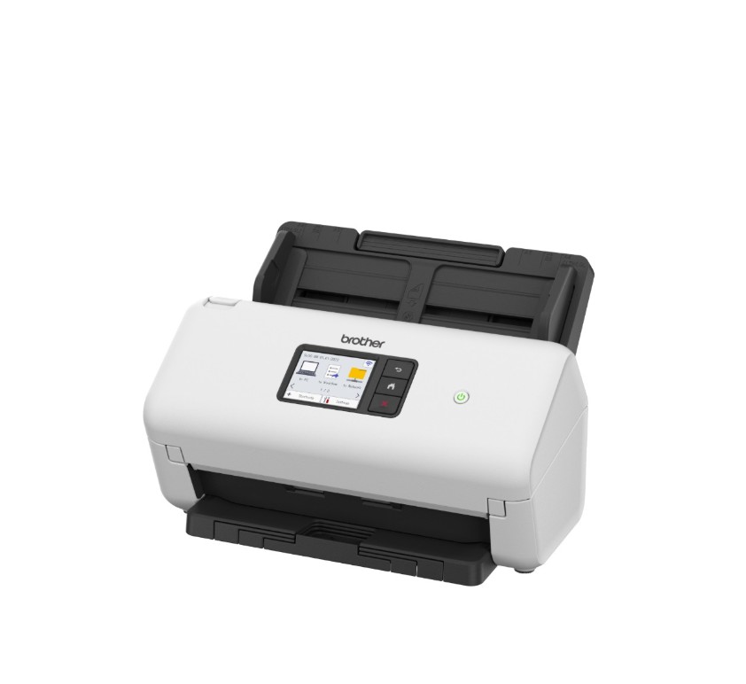 Brother ADS-3350W ADVANCED DOCUMENT SCANNER (40PPM) network scanner, w/ 7.1cm touchscreen LCD & WiFi (2.4G) - Image 2
