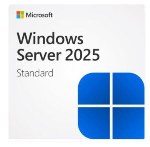 Microsoft Windows Server 2025 Standard English 1pk DSP OEI 16 Core No Media No Key Tracking ID in pack to activate, Add On Lic no Refund Downgrade